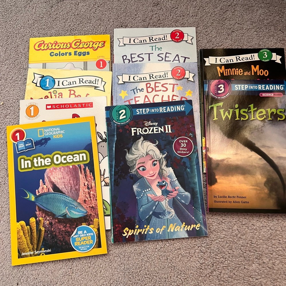 Children’s Early Reader Book Lot -books